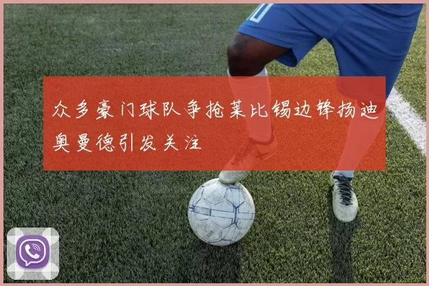 众多豪门球队争抢莱比锡边锋扬迪奥曼德引发关注