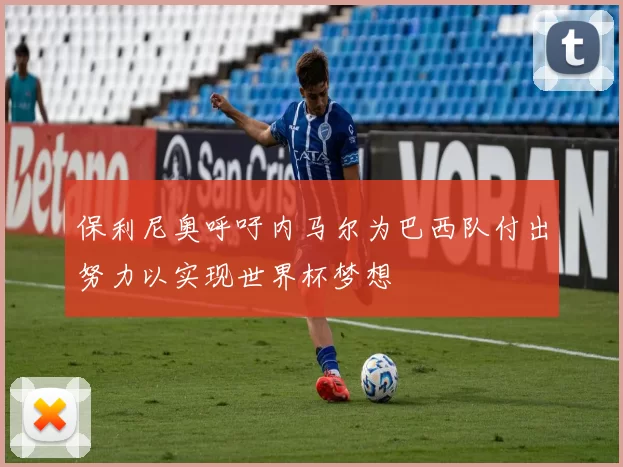 保利尼奥呼吁内马尔为巴西队付出努力以实现世界杯梦想